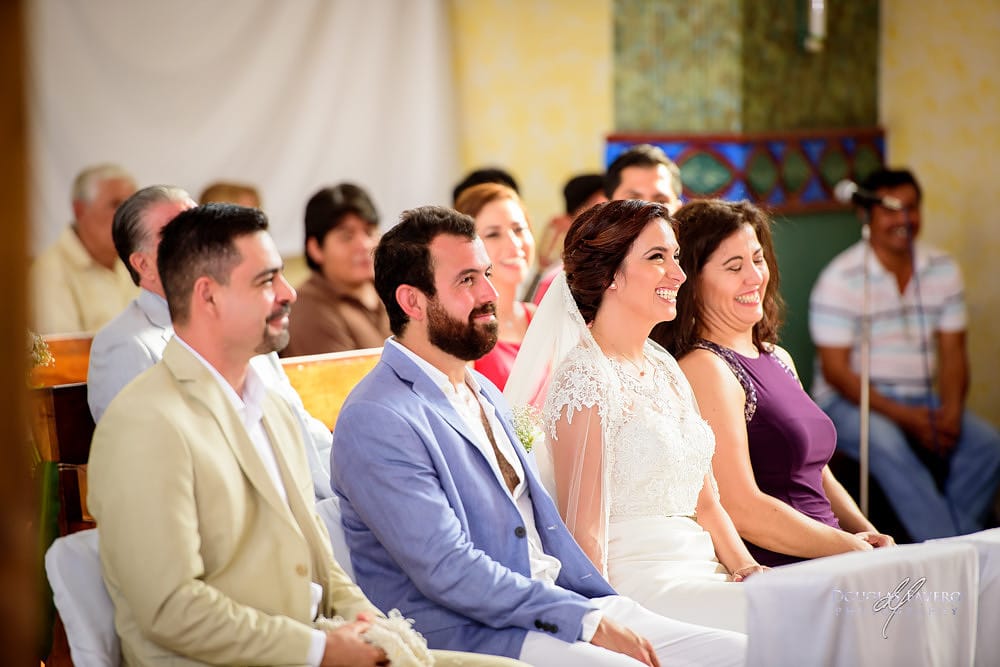 Tania and Luis, destination wedding at Playa Bacocho, Puerto Escondido, Oaxaca