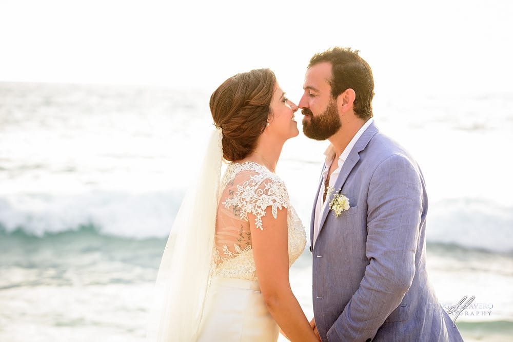 Tania and Luis, destination wedding at Playa Bacocho, Puerto Escondido, Oaxaca