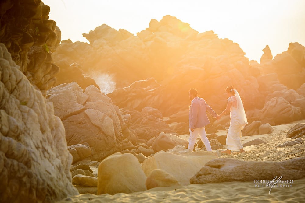 Tania and Luis, destination wedding at Playa Bacocho, Puerto Escondido, Oaxaca