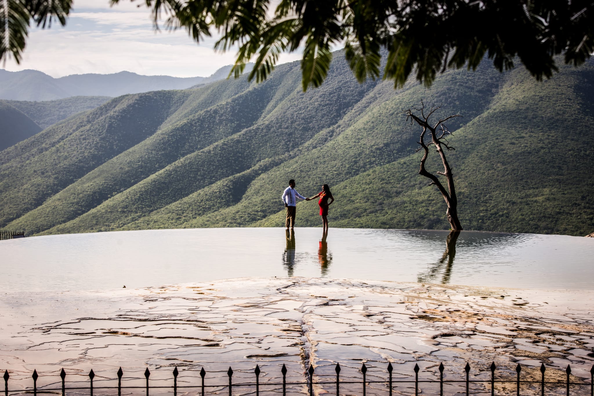 Cecilia & Marin — Hierve el Agua, Oaxaca — Douglas Favero Photography
