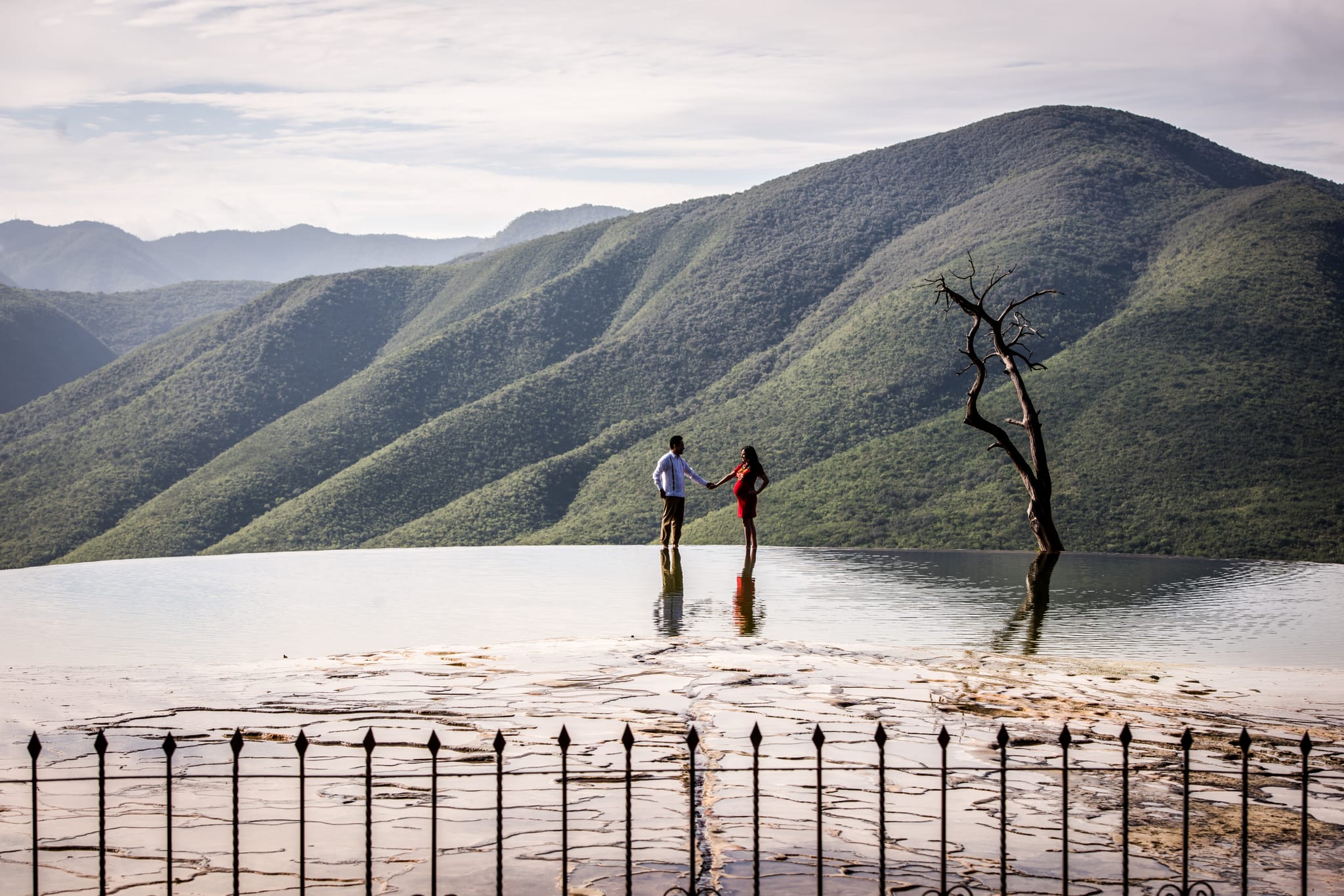 Cecilia & Marin — Hierve el Agua, Oaxaca — Douglas Favero Photography