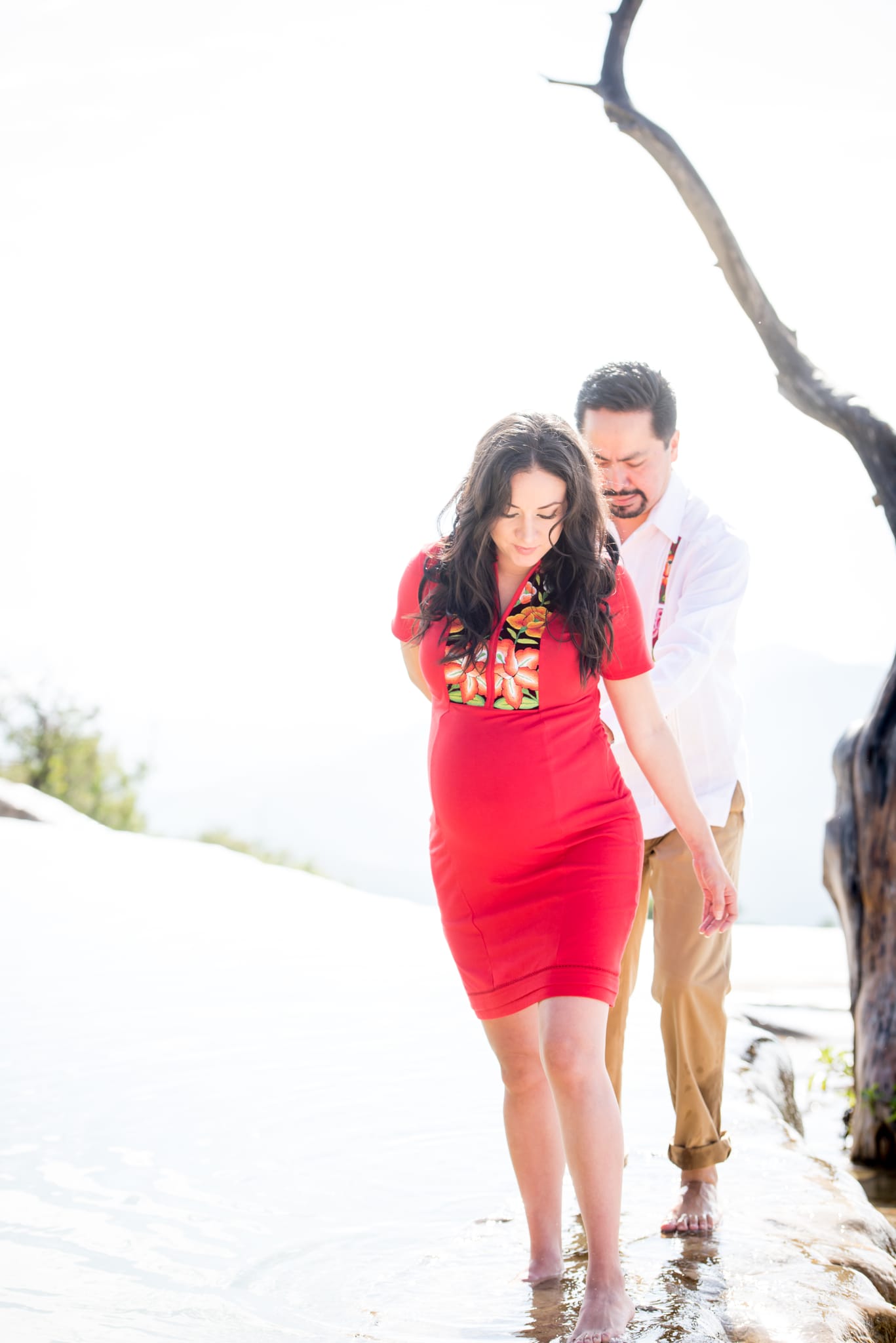 Cecilia & Marin — Hierve el Agua, Oaxaca — Douglas Favero Photography