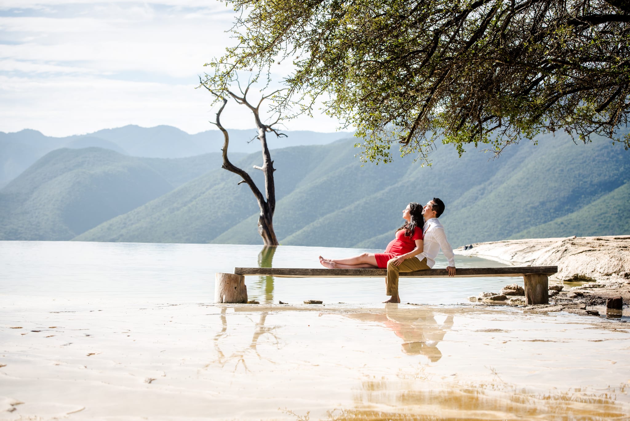 Cecilia & Marin — Hierve el Agua, Oaxaca — Douglas Favero Photography