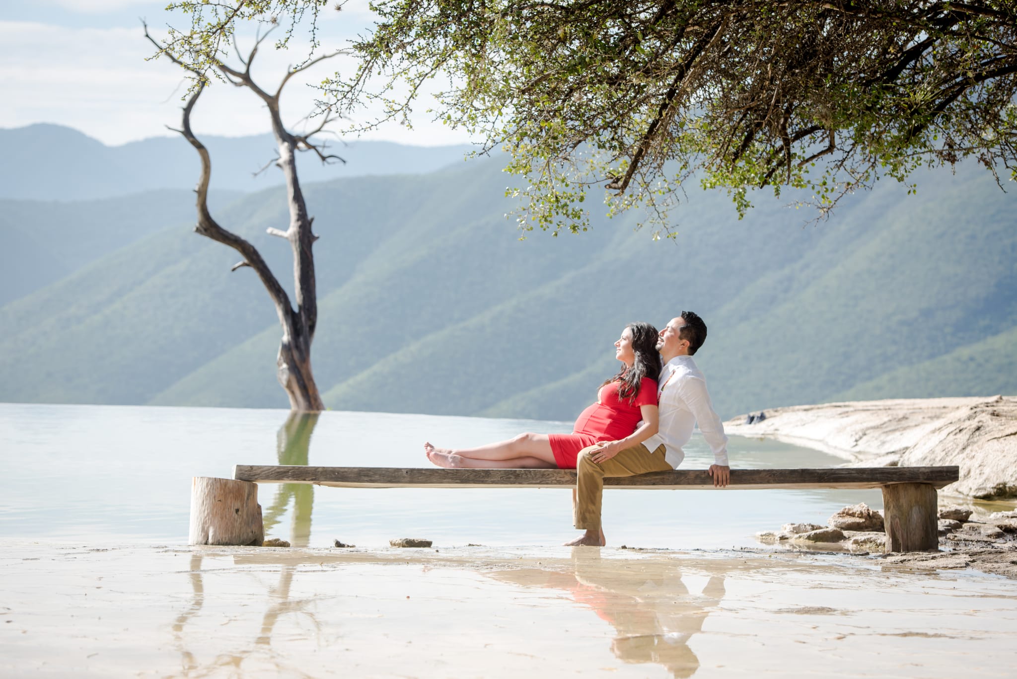 Cecilia & Marin — Hierve el Agua, Oaxaca — Douglas Favero Photography
