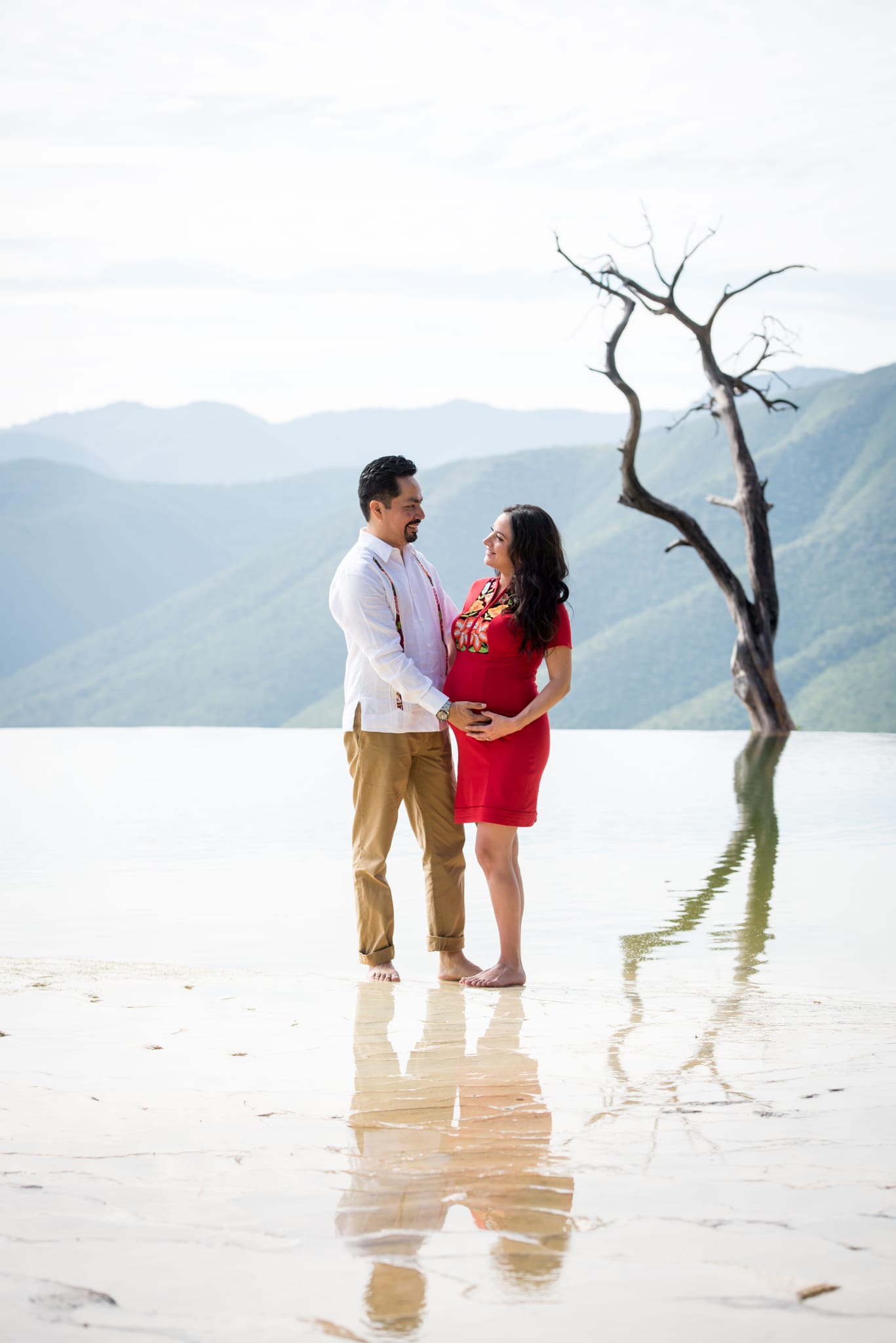 Cecilia & Marin — Hierve el Agua, Oaxaca — Douglas Favero Photography
