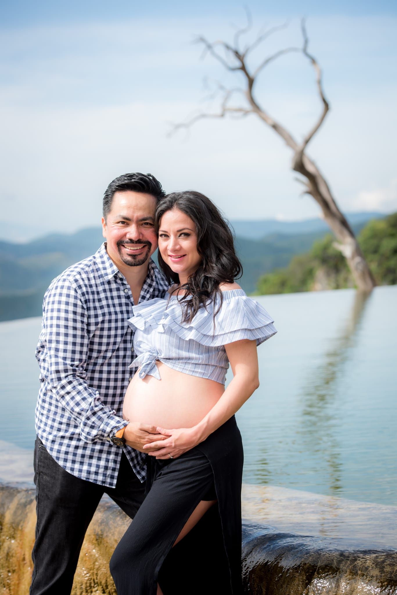 Cecilia & Marin — Hierve el Agua, Oaxaca — Douglas Favero Photography