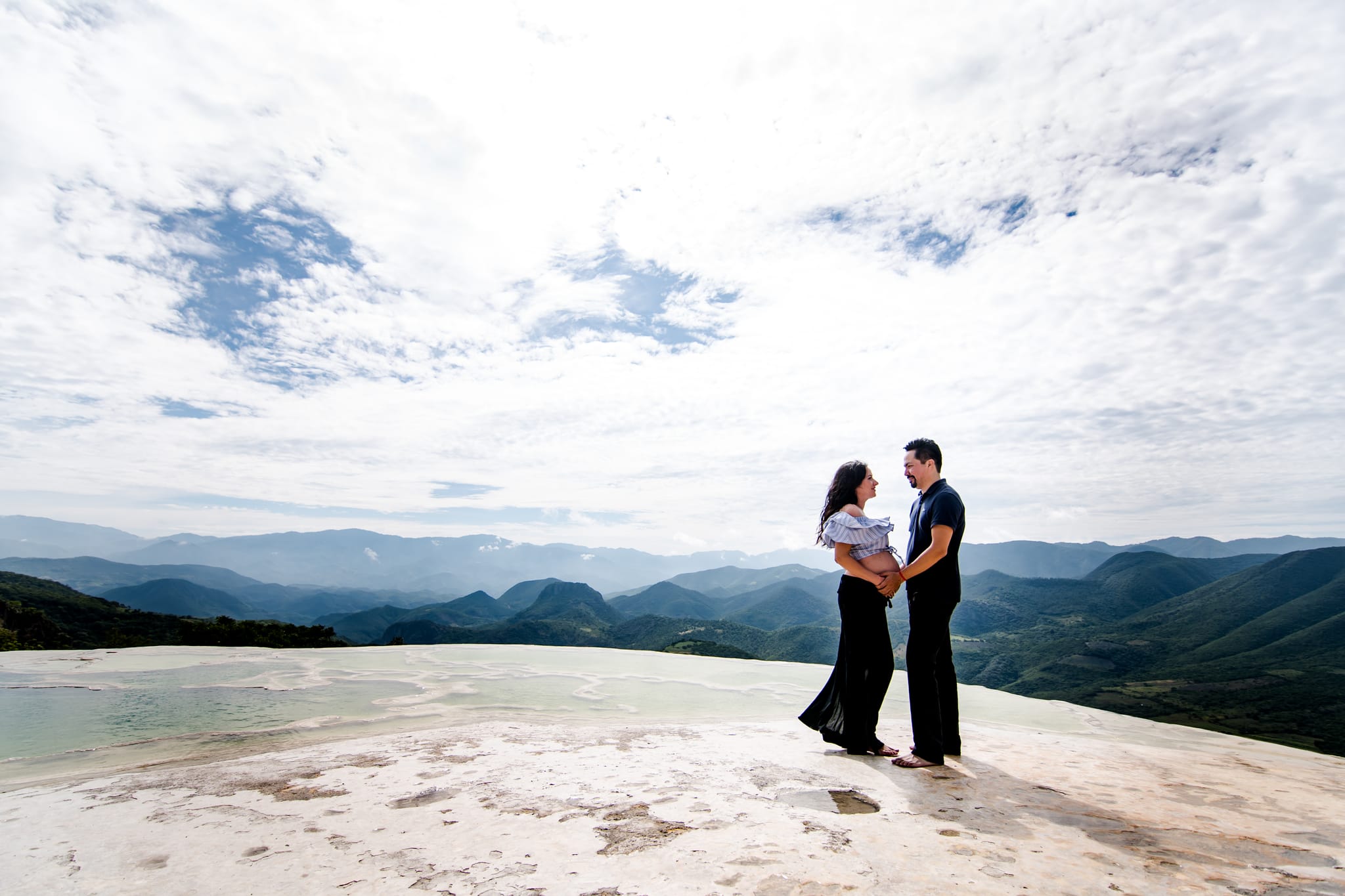 Cecilia & Marin — Hierve el Agua, Oaxaca — Douglas Favero Photography