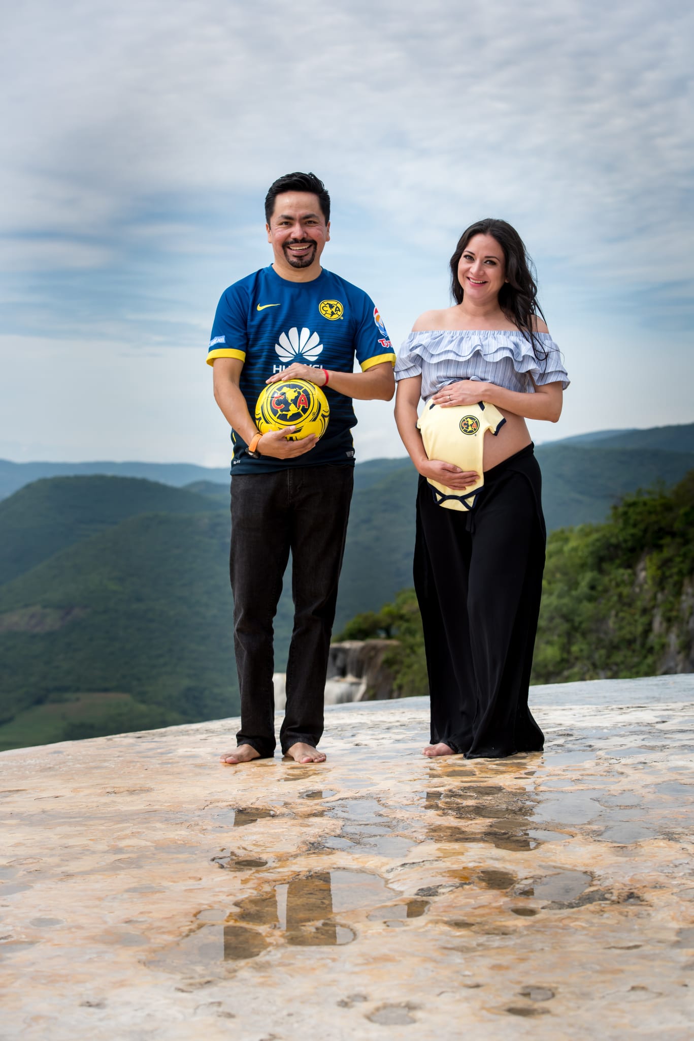 Cecilia & Marin — Hierve el Agua, Oaxaca — Douglas Favero Photography