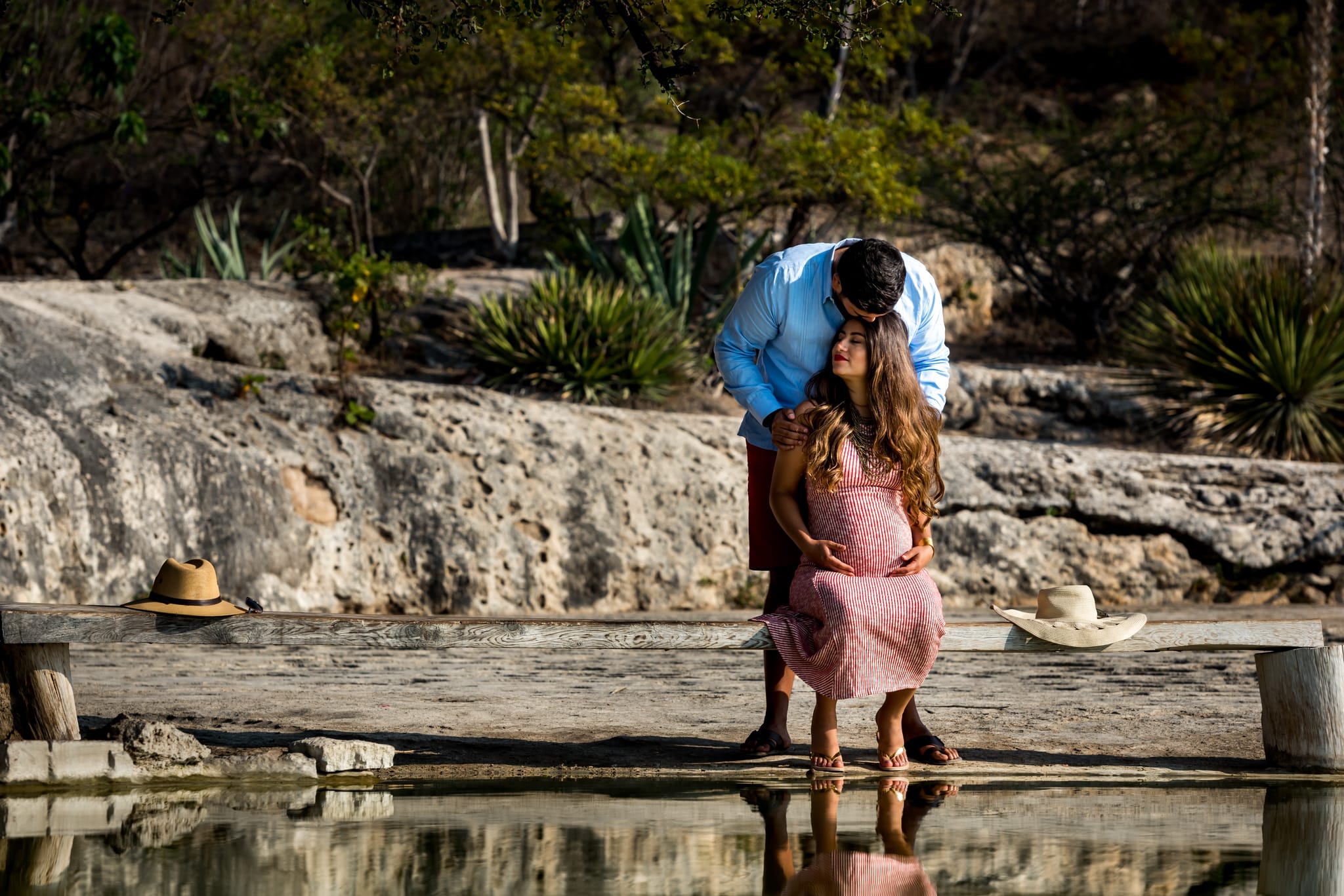 Rosalva & Enrique — Hierve el Agua, Oaxaca — Douglas Favero Photography