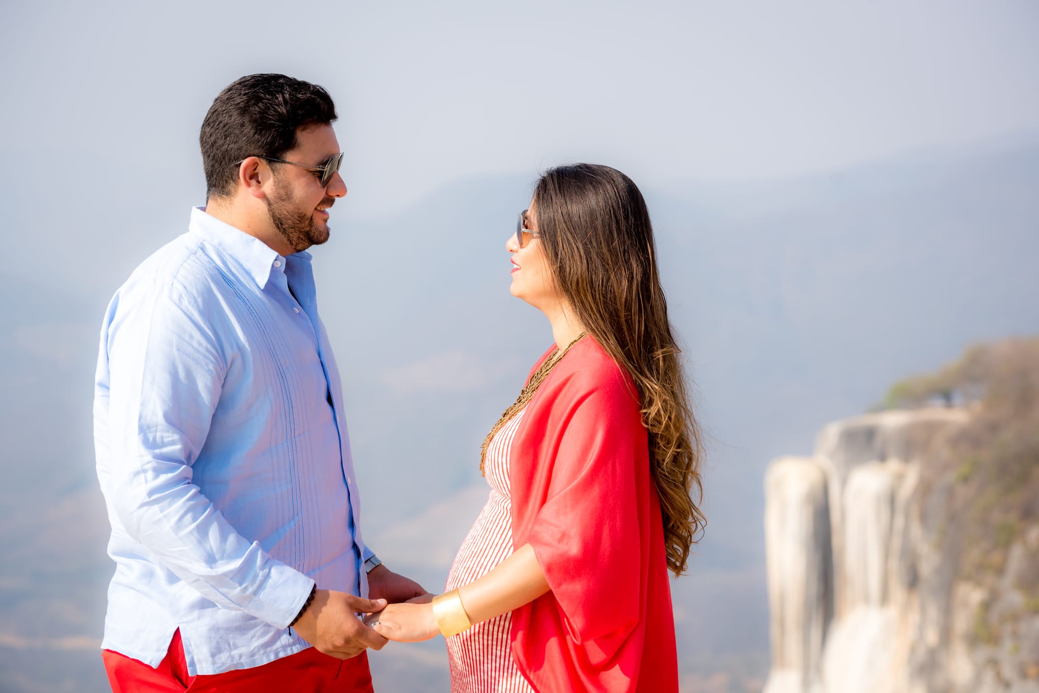 Rosalva & Enrique — Hierve el Agua, Oaxaca — Douglas Favero Photography