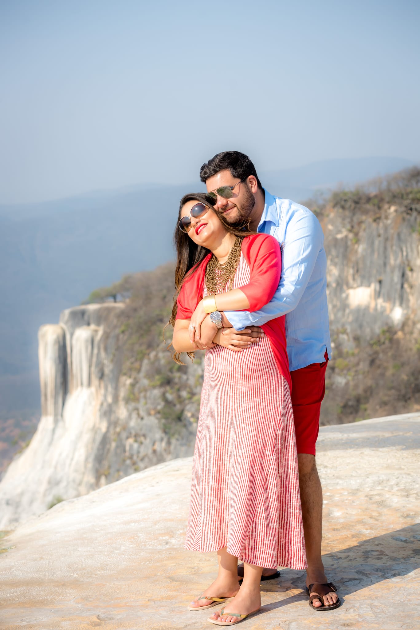 Rosalva & Enrique — Hierve el Agua, Oaxaca — Douglas Favero Photography