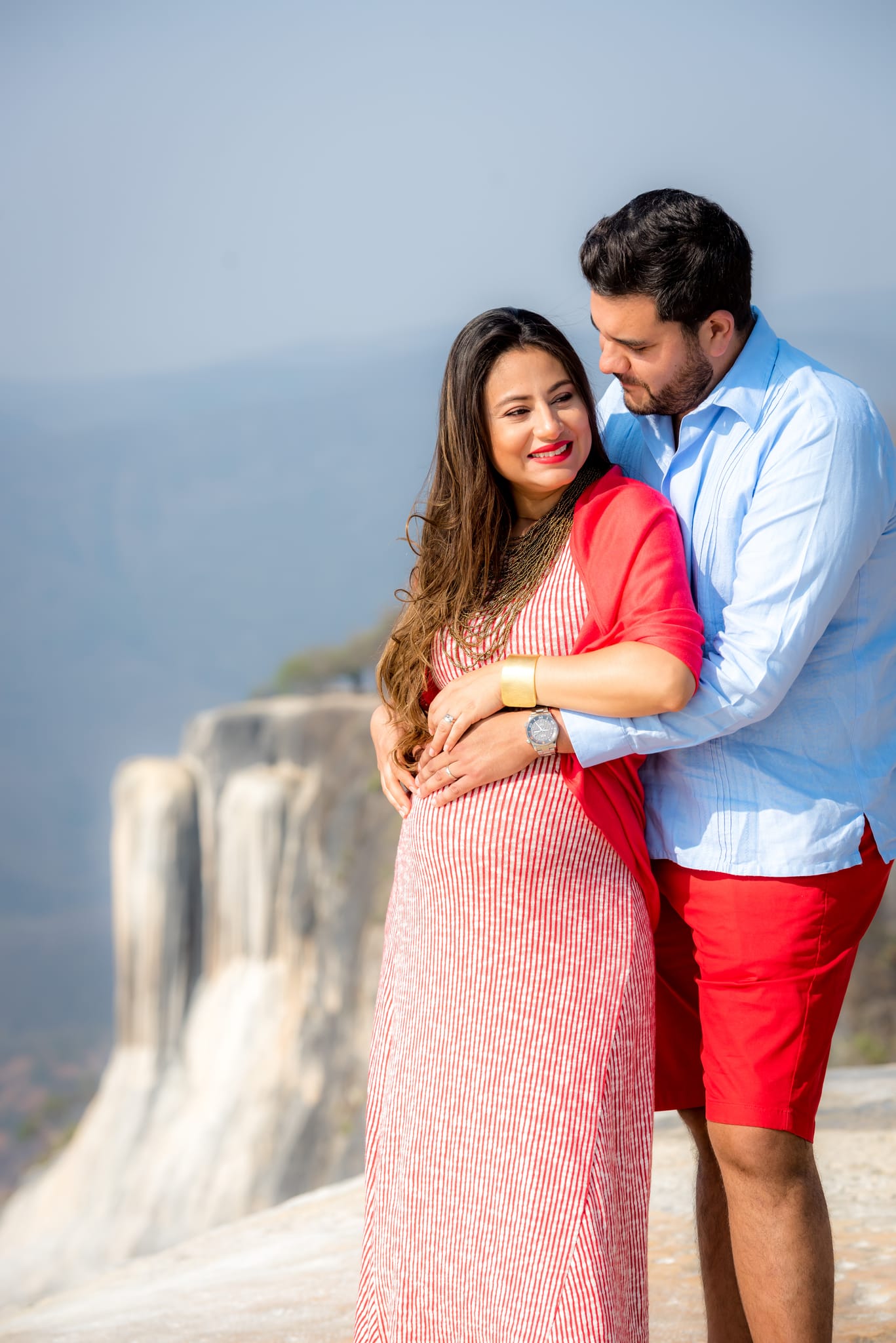 Rosalva & Enrique — Hierve el Agua, Oaxaca — Douglas Favero Photography