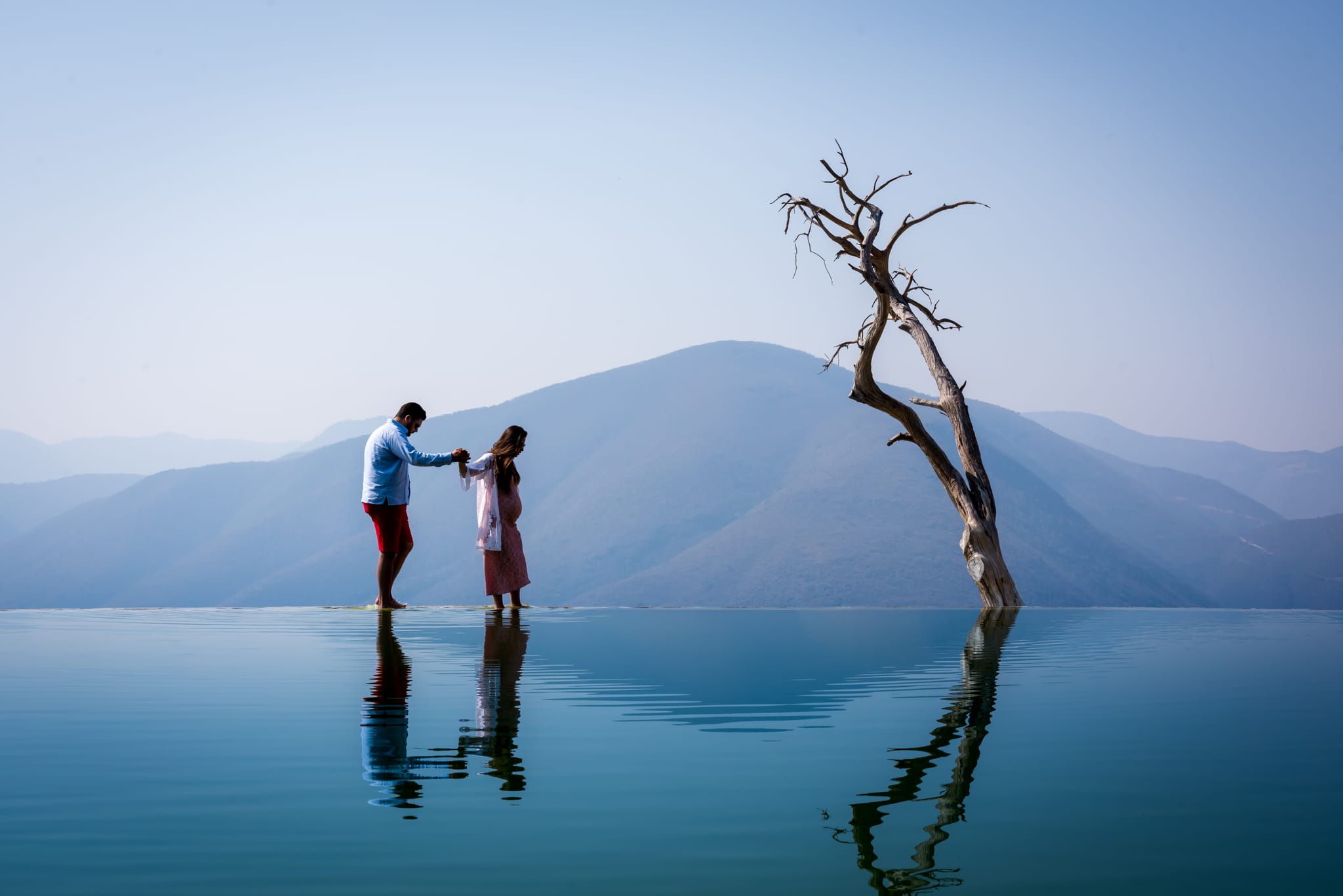 Rosalva & Enrique — Hierve el Agua, Oaxaca — Douglas Favero Photography