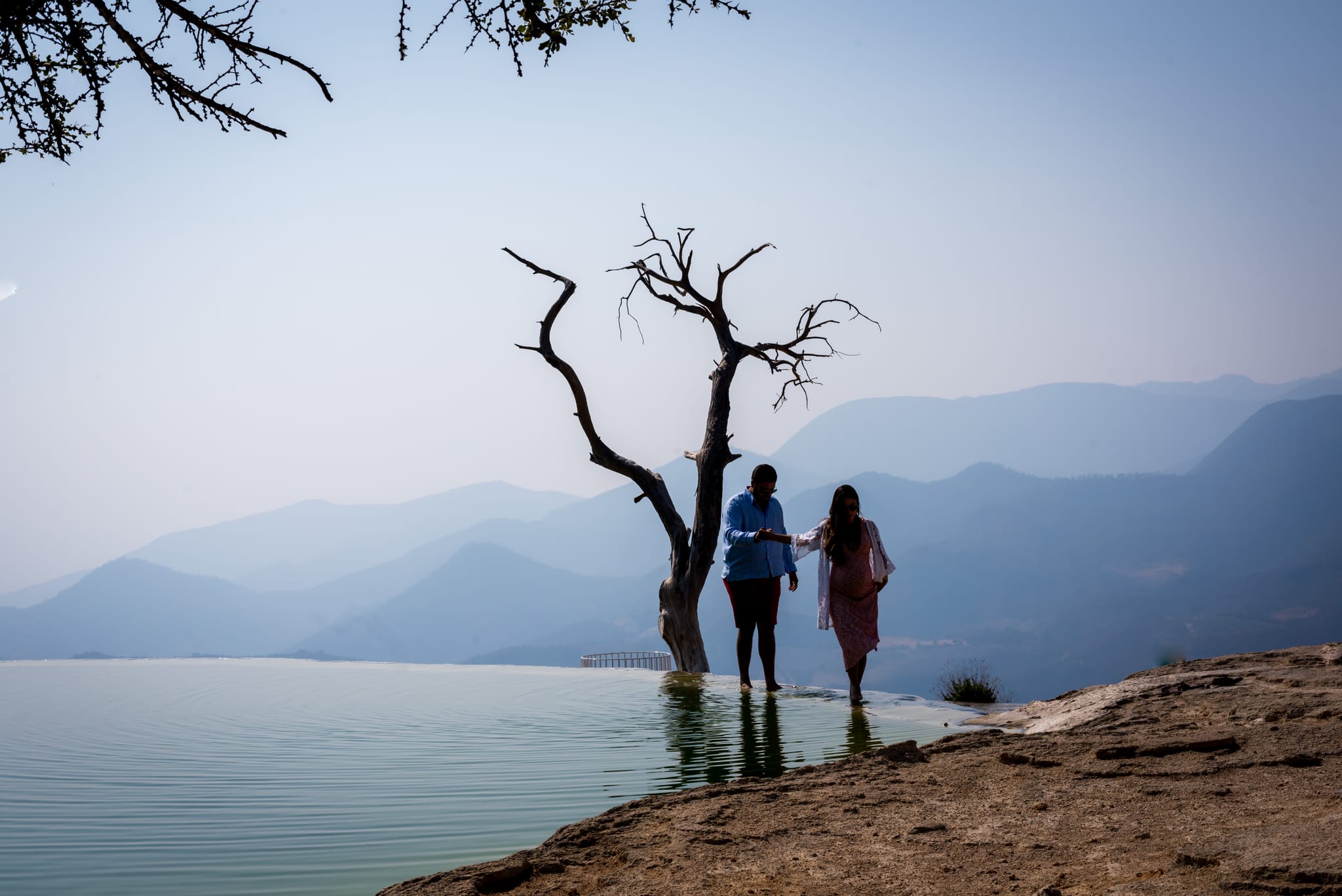 Rosalva & Enrique — Hierve el Agua, Oaxaca — Douglas Favero Photography