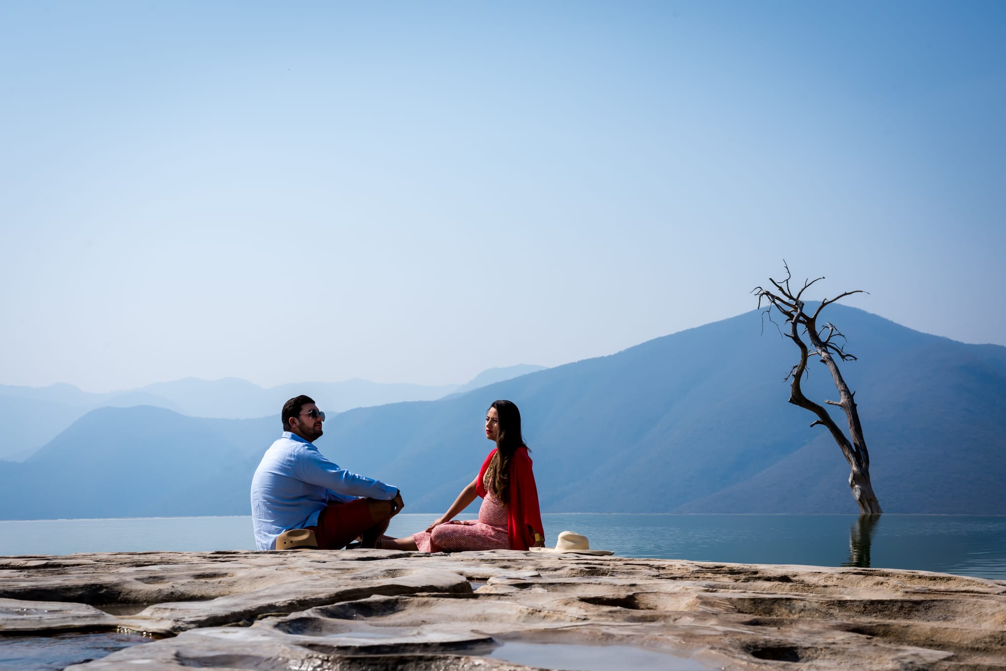 Rosalva & Enrique — Hierve el Agua, Oaxaca — Douglas Favero Photography