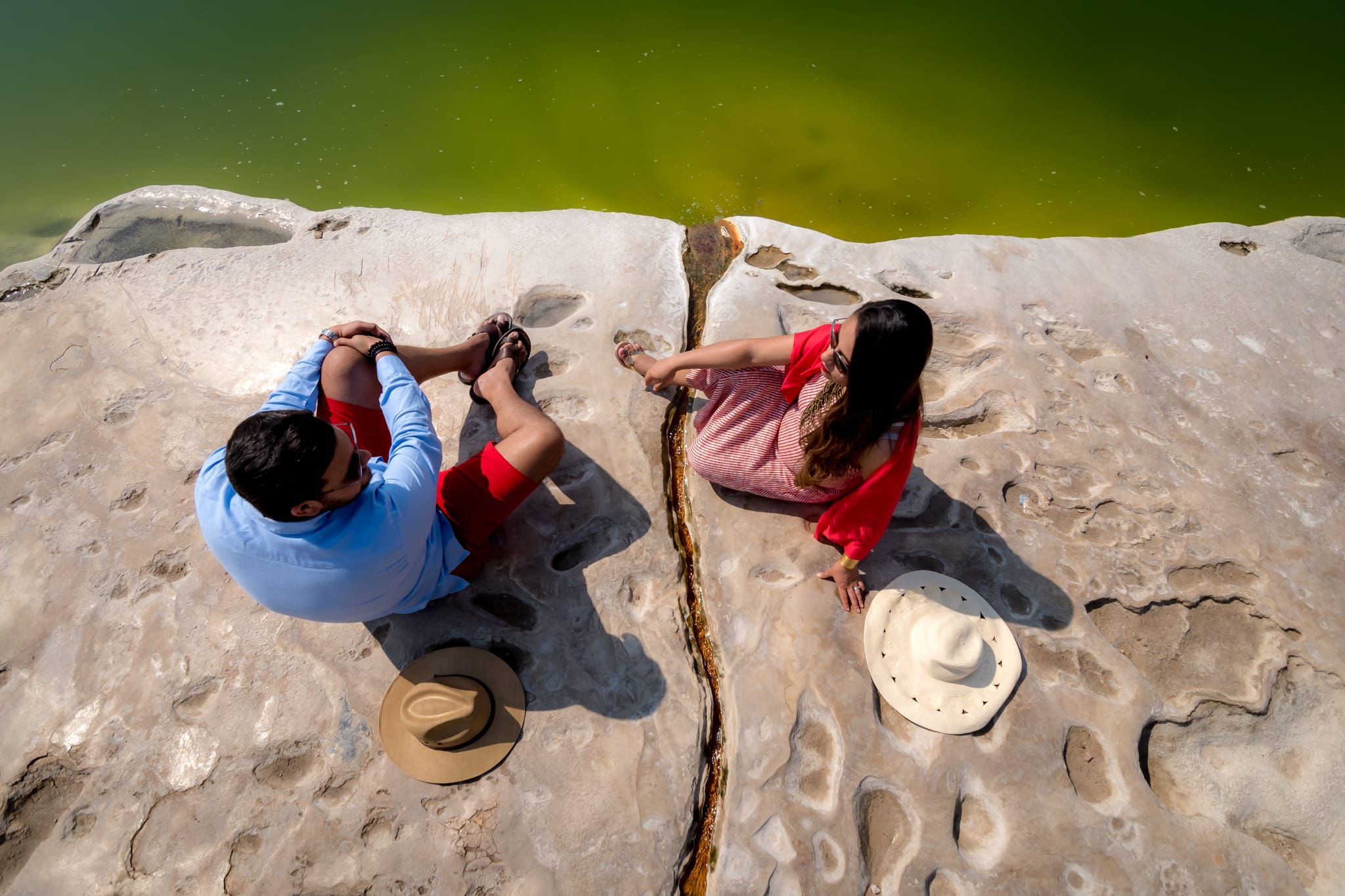 Rosalva & Enrique — Hierve el Agua, Oaxaca — Douglas Favero Photography