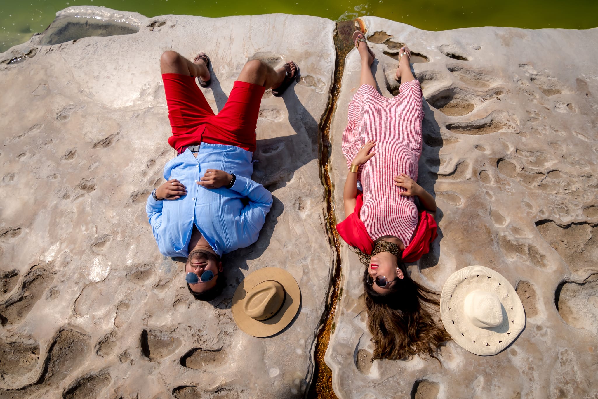 Rosalva & Enrique — Hierve el Agua, Oaxaca — Douglas Favero Photography