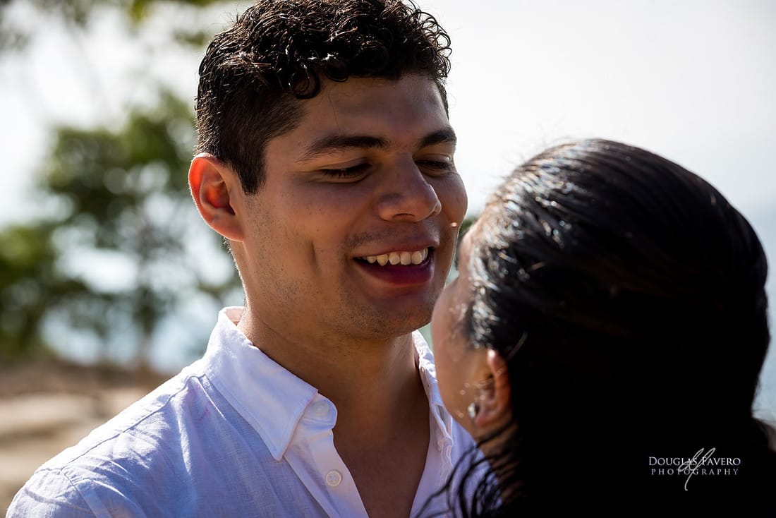 Carlos and María, surprise proposal at Hierve el Agua, Oaxaca