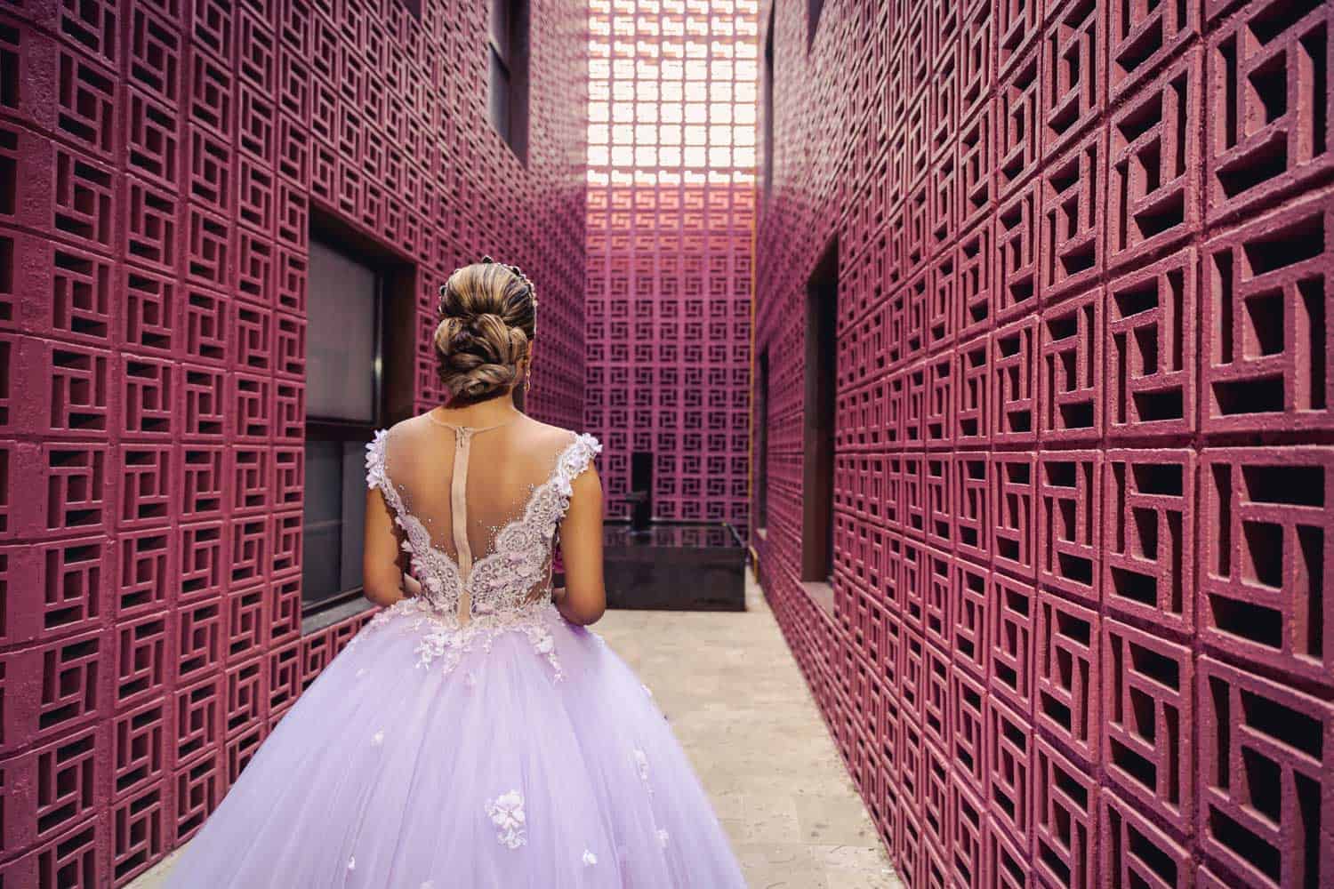 Foto de quinceañera del paquete “El romance”