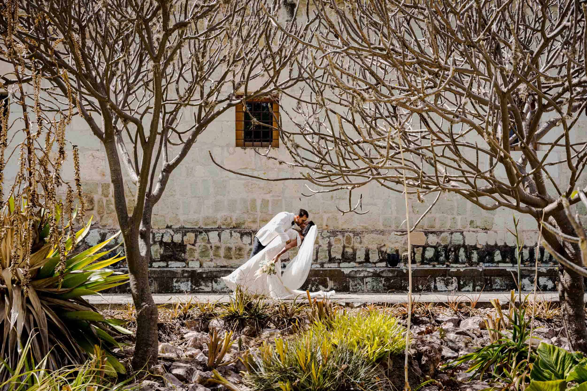 Nicole & Robert — Casa Quiote, Jardín Etnobotánico — Douglas Favero Photography