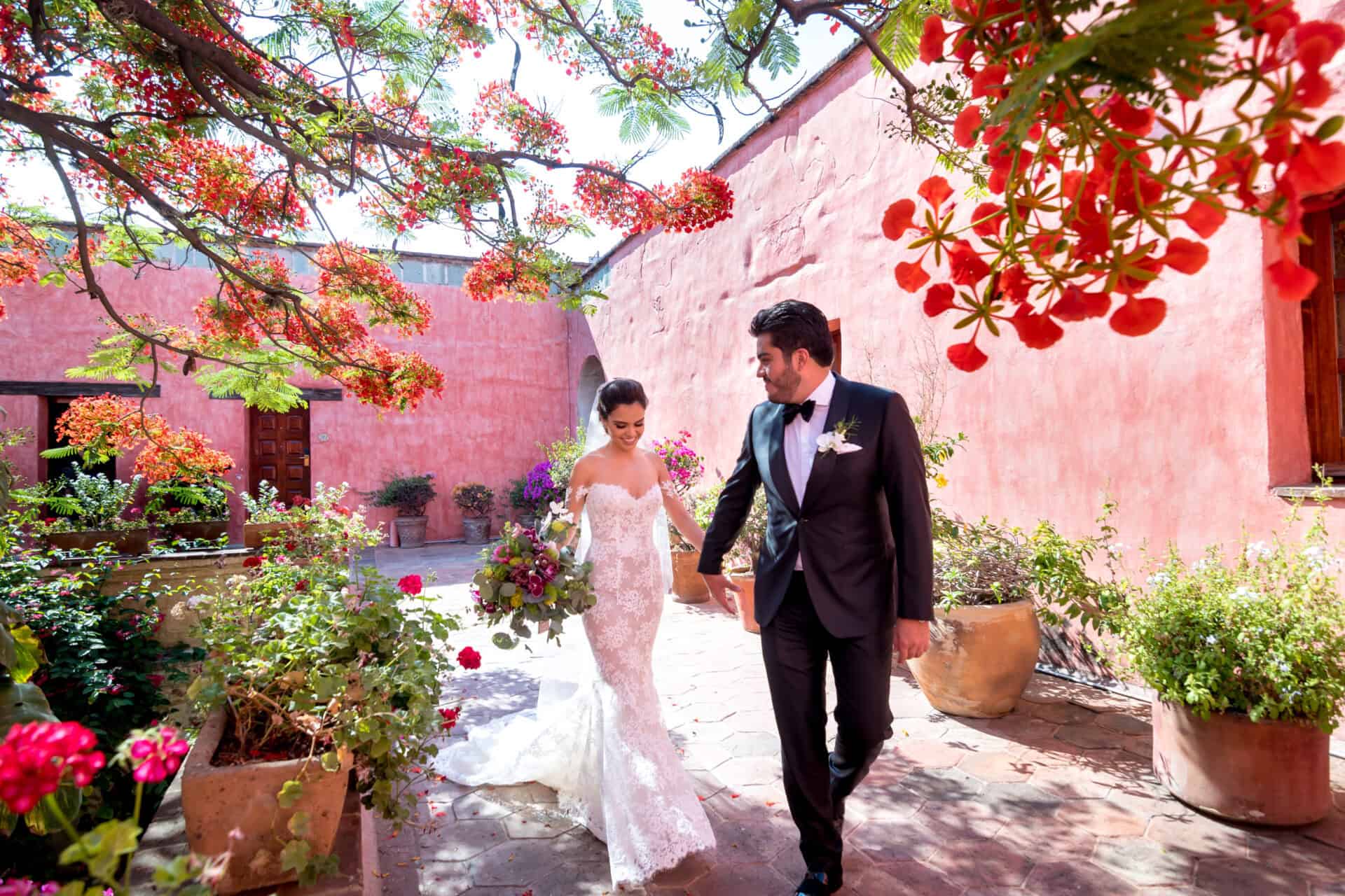 Margoth & Isaac — Quinta Real, Jardín Etnobotánico — Douglas Favero Photography
