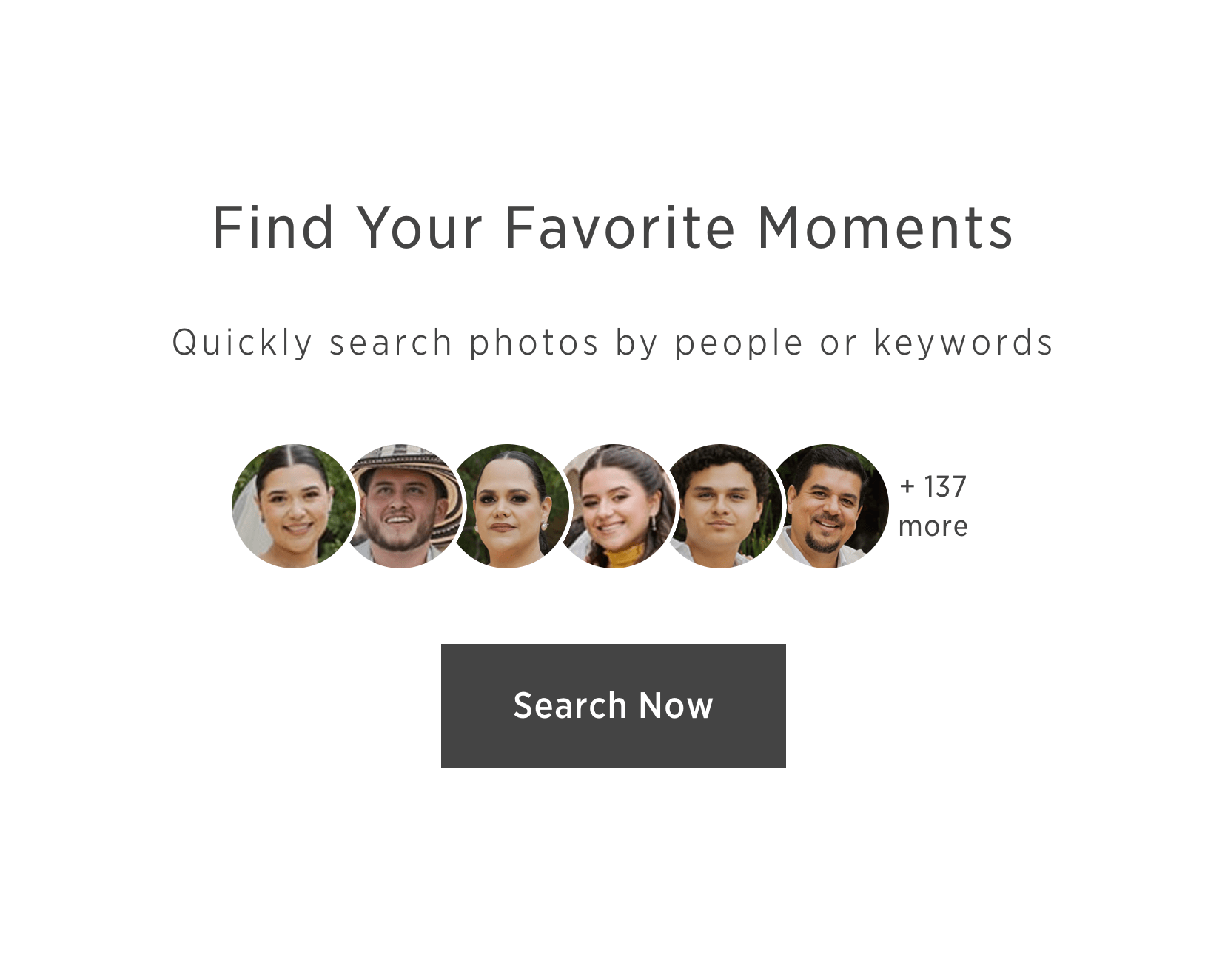 DFP Pic-Time AI Face Search Image