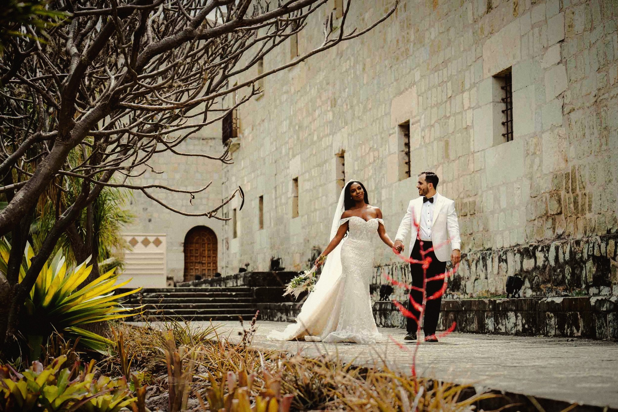Nicole & Robert at Casa Quiote & Jardín Etnobotánico