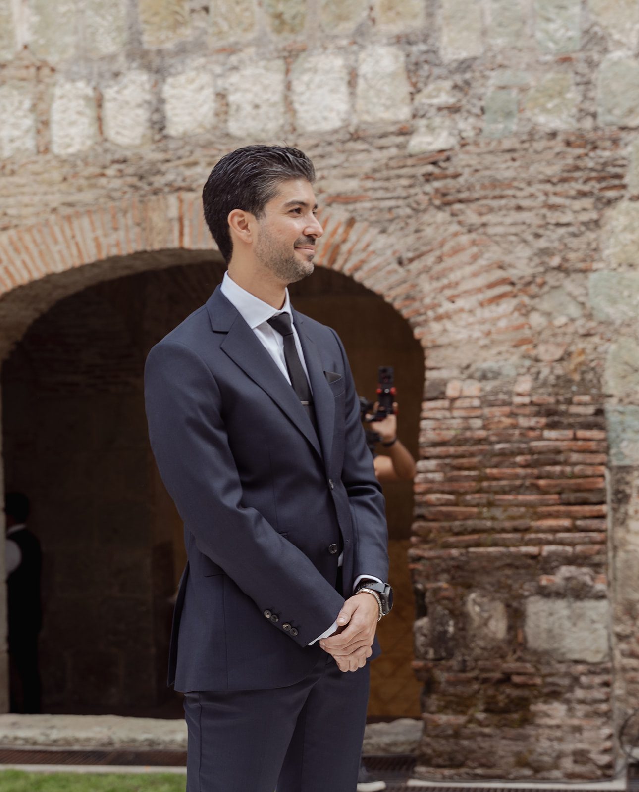 Mariana & Eduardo — Hotel Quinta Real, La Fábrica Patio — Douglas Favero Photography