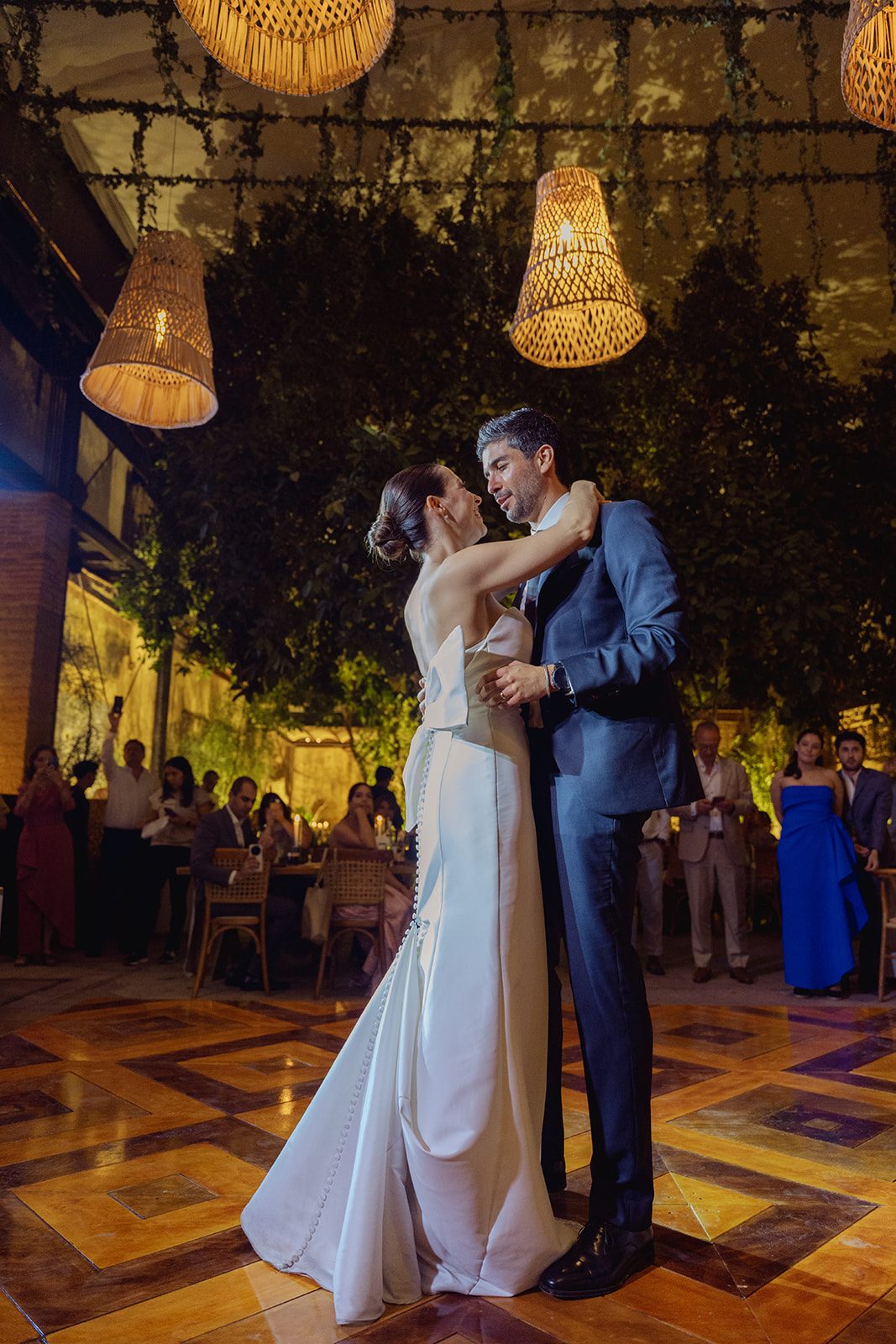 Mariana & Eduardo — Hotel Quinta Real, La Fábrica Patio — Douglas Favero Photography
