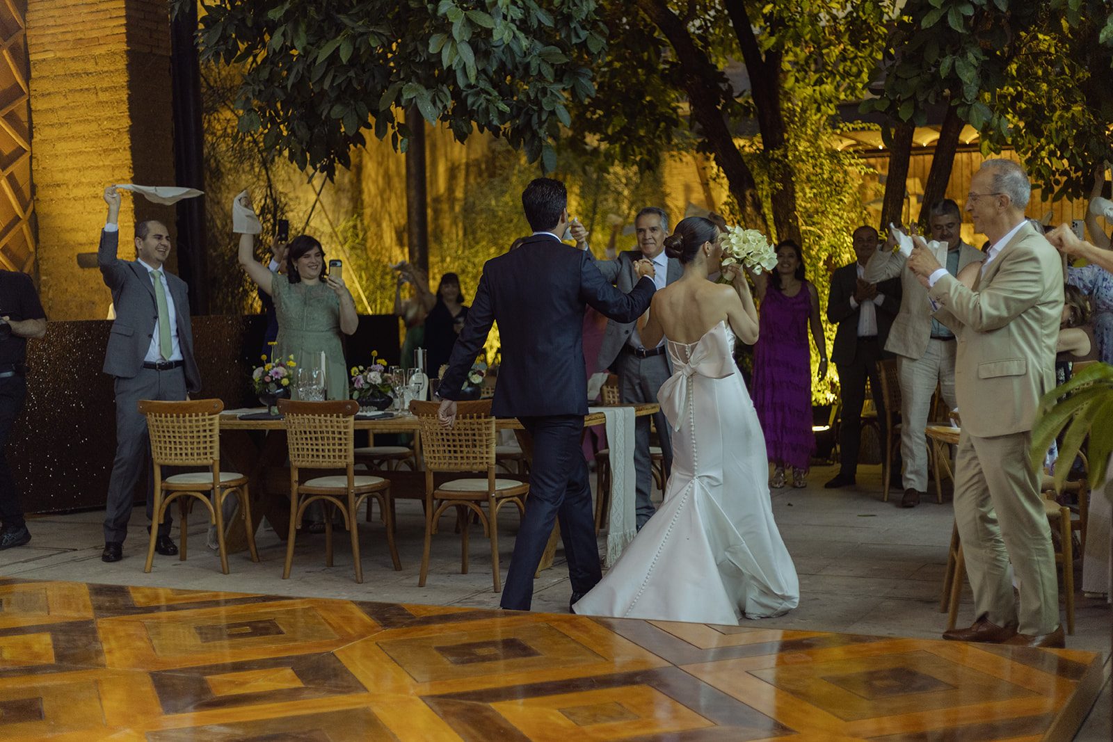 Mariana & Eduardo — Hotel Quinta Real, La Fábrica Patio — Douglas Favero Photography