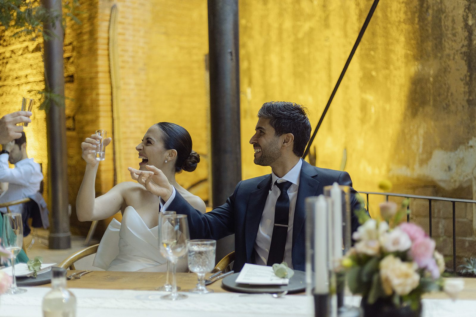 Mariana & Eduardo — Hotel Quinta Real, La Fábrica Patio — Douglas Favero Photography