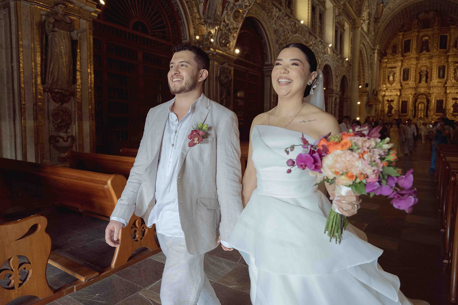 Xime & Luis — Jardín Etnobotánico, Santo Domingo, La Fábrica Patio — Douglas Favero Photography