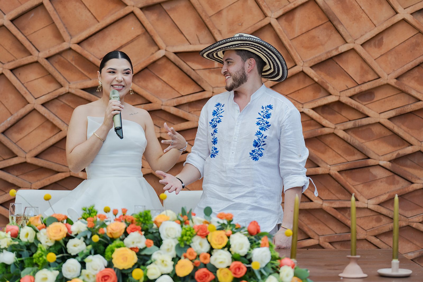 Xime & Luis — Jardín Etnobotánico, Santo Domingo, La Fábrica Patio — Douglas Favero Photography